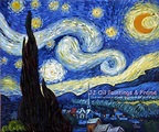 Van gogh Starry Night Reproduction Classic Oil Paintings Masterpiece ...