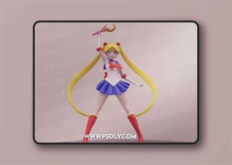 Usagi Tsukino Sailor Moon 3d Print Model