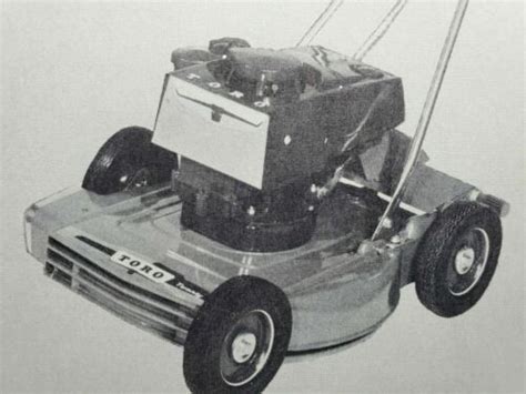Toro 1958 Whirlwind 20 Self Propelled Lawn Mower Parts Manual EBay