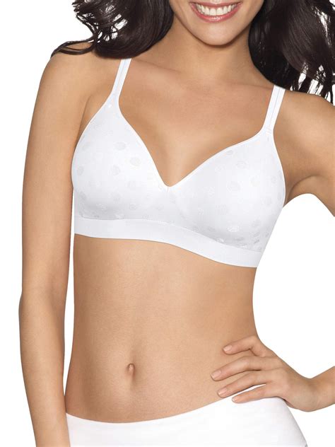 Hanes Perfect Coverage Wireless Seamless Convertible T Shirt Bra With Comfortflex Fit And