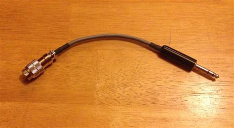 Kenwood 8 Pin Microphone To Drake S260 52mm Trs Straight Microphone Plug