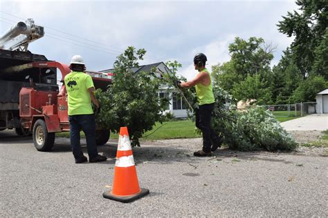 Work Crews Still Cleaning Up After Storm Damage Macomb Daily