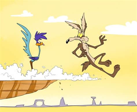 wile e coyote and road runner by fabulousespg on deviantart looney tunes space jam looney