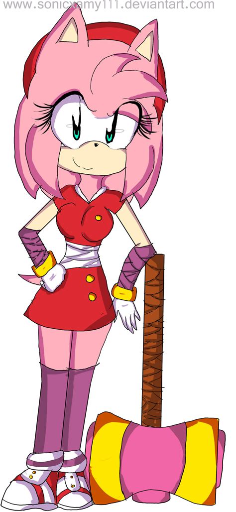 Amy Rose Sonic Boom Color By Sonicxamy111 On Deviantart