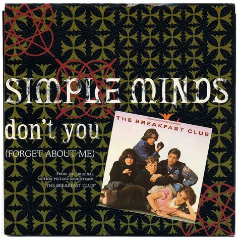 Dont You Forget About Me Simple Minds Simple Minds 1980s Music