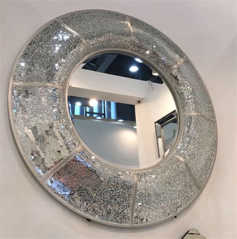 Beautiful blue and green 13 inch mosaic mirror with glitter accents cintradesigns 5 out of 5 stars (29) $ 110.00. Round Mosaic Mirror - Smart Art Direct