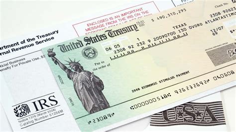 Goverment Gift Rebate Tax Check Stimulous