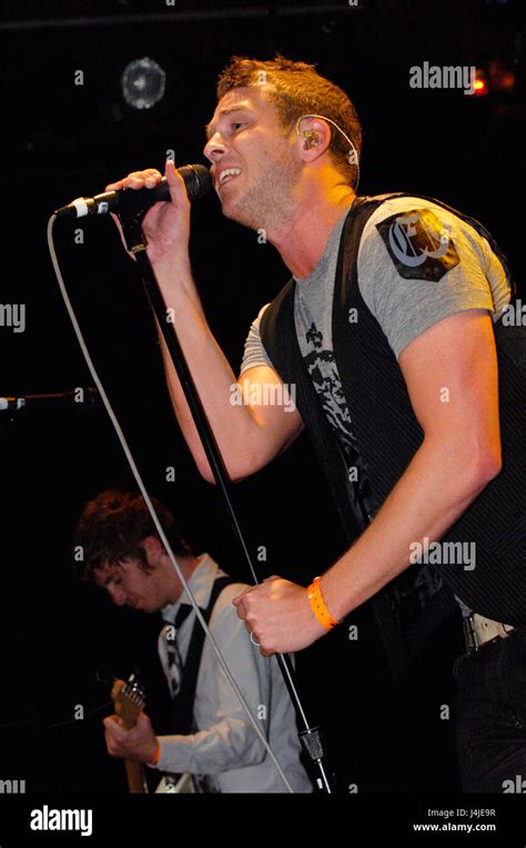 L R Drew Brown Ryan Tedder Of Onerepublic Performing At The House Of