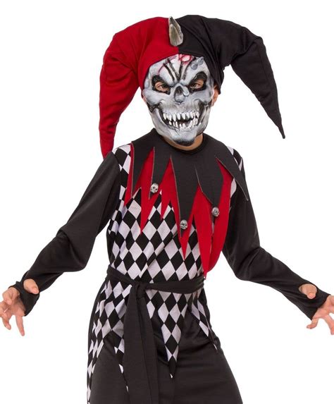 Boys Scary Jester Halloween Costume Kids Halloween Costumes