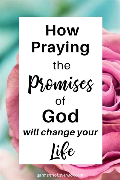 Praying Gods Promises With Power With Free Printable Bible Study