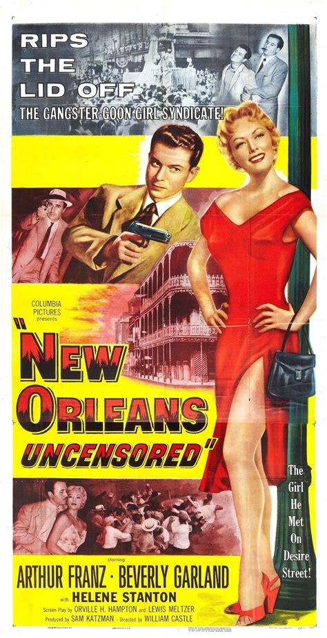 New Orleans Uncensored 1955 Stars Arthur Franz Beverly Garland Helene Stanton Michael