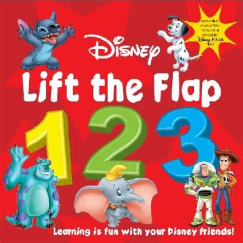 Disney Plus Pixar Lift The Flap 123 Disney Now I Know Board Books Unknown 9781405474726