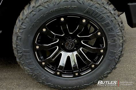 Jeep Wrangler With 20in Black Rhino Selkirk Wheels Exclusively From