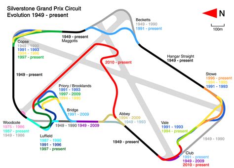The Evolution Of The Silverstone Circuit Over The Years Rformula1