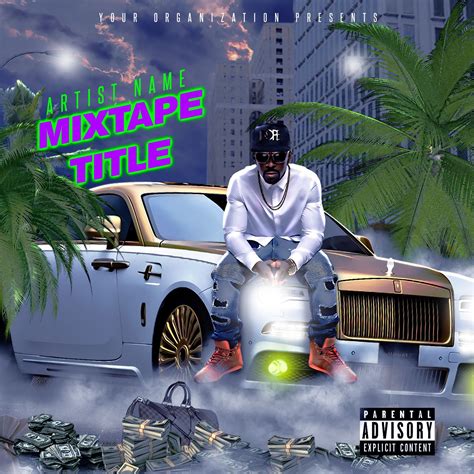 Streetz Money Mixtape Cover Template Хип хоп Обложка Альбом