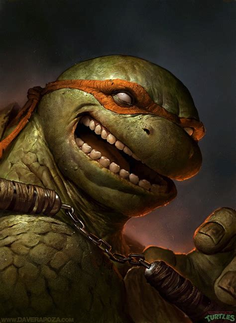 Awesomely Hardcore Teenage Mutant Ninja Turtles Character
