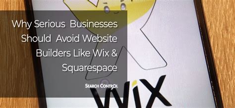 Add an online store to your wix website. Why Serious Businesses Should Avoid Website Builders Like Wix & Squarespace - Search Control