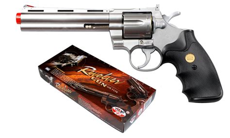 Tsd Sports 8 Inch Barrel Spring Powered Airsoft Revolver Review Best