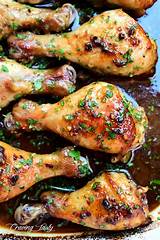 Chicken is a great source of protein and can be paired with an array of flavors and spices. Honey Garlic Baked Chicken Drumsticks - Craving Tasty