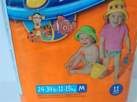 Huggies Little Swimmers Disposable Swimpants Size M 24 34 Lb11ct