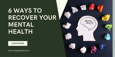 6 Ways To Recover Your Mental Health