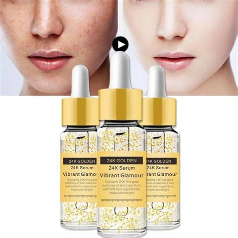 24k Gold Serum Anti Wrinkle Firming Whitening Essence Anti Aging Face