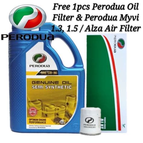 Penyelesaian bagi masalah enjin perodua myvi yang leaking minyak enjin pada bahagian atas engine head. Perodua Semi Synthetic Engine Oil SAE 5W-30 4L+Perodua OF ...