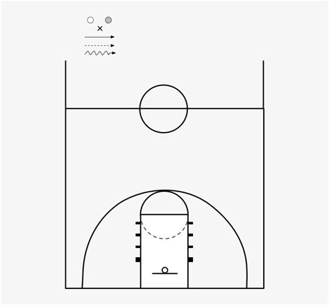 Basketball Court Outline Svg Basketball Court Outline Png Basketball