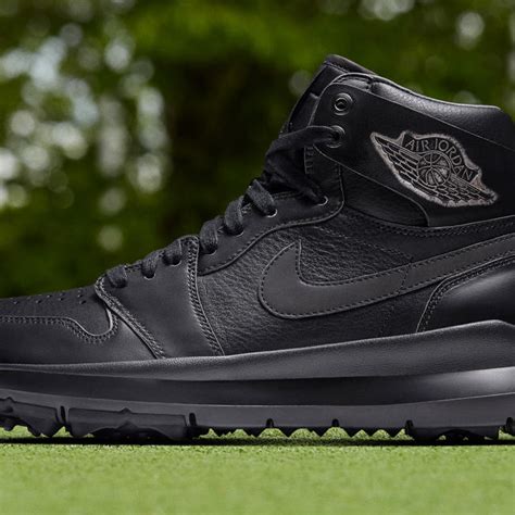 Nike To Release Air Jordan 1 Golf Premium Shoe Air Jordans All Black