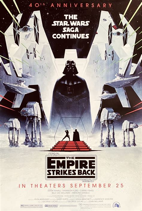 Original Star Wars Episode V The Empire Strikes Back Th Anniversary
