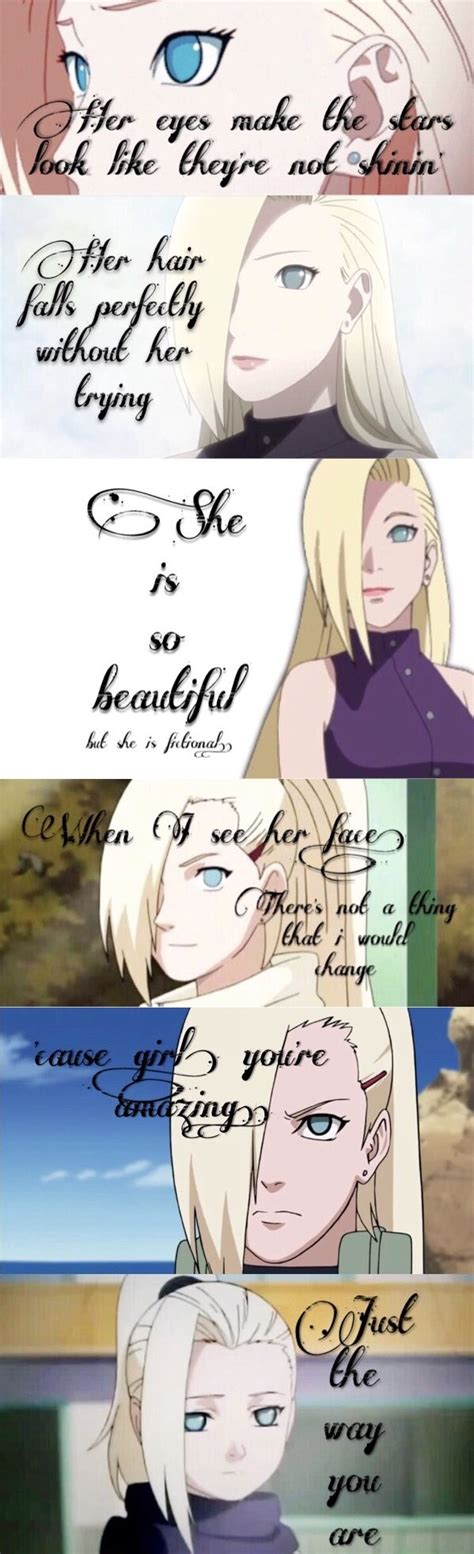 Ino Yamanaka Ft Bruno Mars 💜 ️ Just The Way You Are 💜 Ino Is The Most
