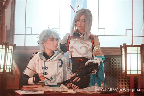 Chong Yun And Shenhe Cosplay ️ Hoyolab