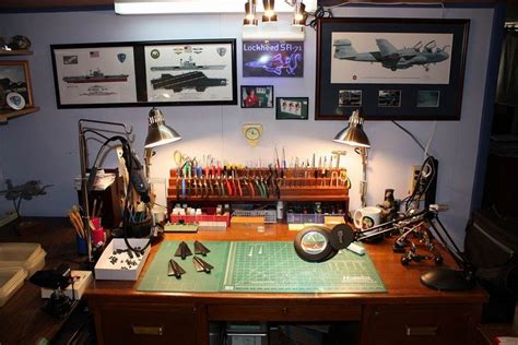 Model Work Bench Workbench Hobby Room Hobby Desk