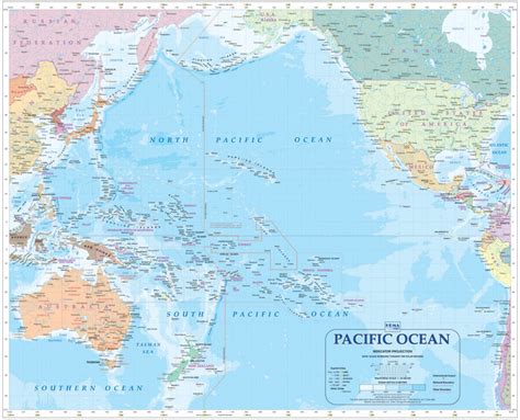 Map Of The South Pacific Maps For You
