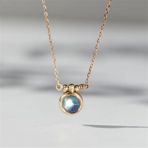 Rainbow Moonstone Necklace Nancy Kraskin