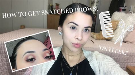How To Groom And Fill In Your Brows My Eyebrow Routine Mariah Alyse
