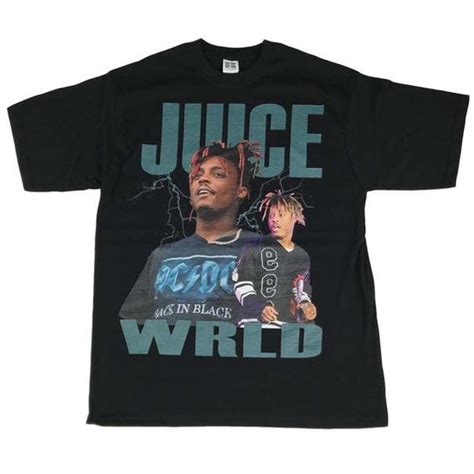 Juice Wrld Artist Bootleg Tee Hip Hop Rap T Shirts Rew