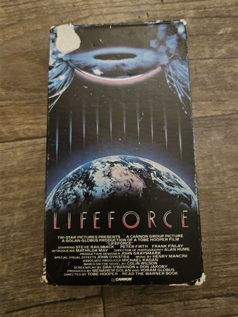 lifeforce vhs 1985 tobe hooper space vampires vestron 1st release 27616621931 ebay