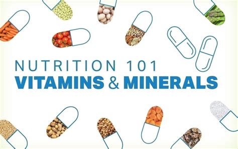 Essential Vitamins And Minerals For Optimal Health A Comprehensive