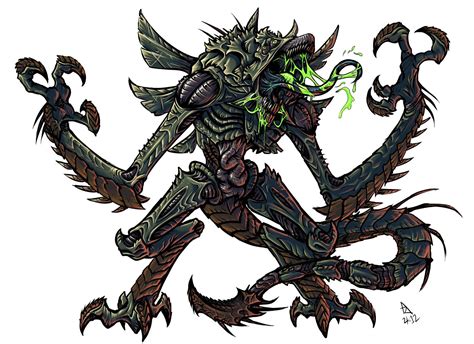 Voraxus Monster Concept Art Monster Art Fantasy Monster