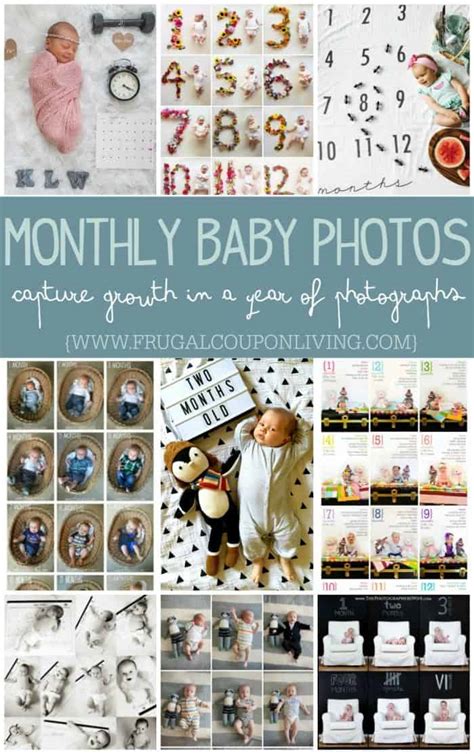 Monthly Baby Photo Ideas Track Your Babys Age In Photos
