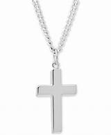 Photos of Simple Sterling Silver Cross Necklace