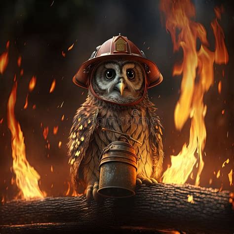 Fire Owl Stock Illustrations 547 Fire Owl Stock Illustrations