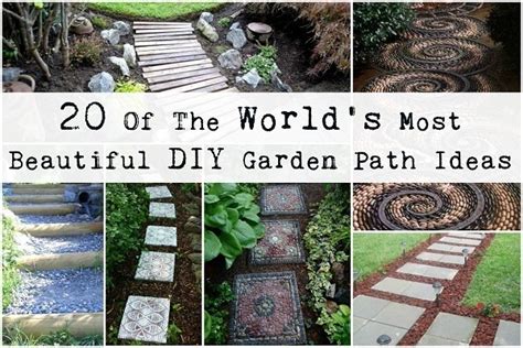 20 Of The Worlds Most Beautiful Diy Garden Path Ideas