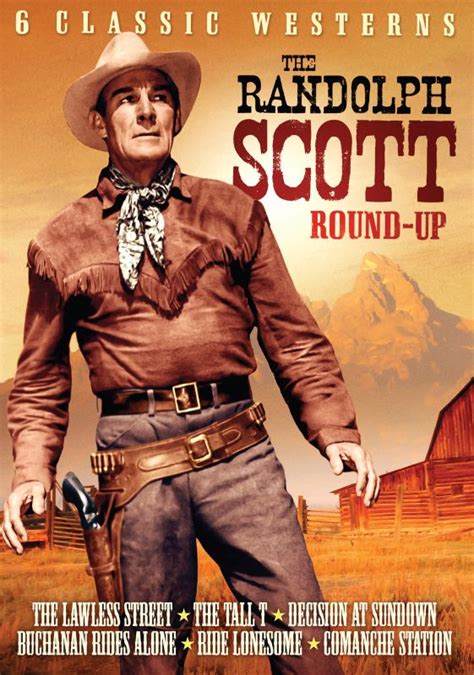 The Randolph Scott Round Up 6 Classic Westerns Dvd Best Buy