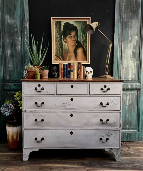Annie Sloan Chicago Grey Chalk Paint Annie Sloan Painted Furniture