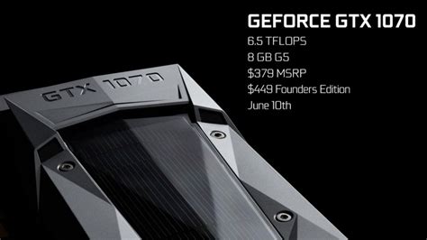 Nvidia Reveals Geforce Gtx 1080 And Gtx 1070 Both Faster Than Titan X