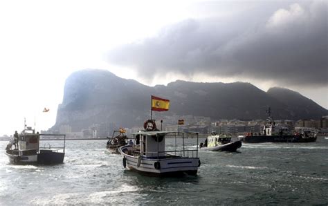 Gibraltar Row Spanish Armada Stand Off With British Navy Over Rock