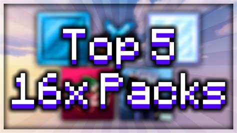Top 5 Bedwars Packs 16x Youtube