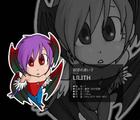 The Big Imageboard Tbib Capcom Chibi Demon Girl Flat Chest Head Wings Leotard Lilith